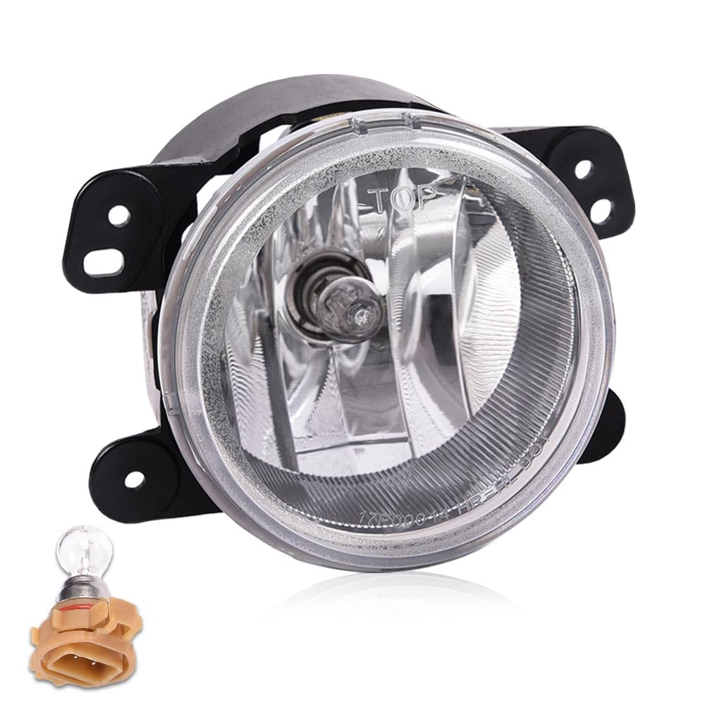ALLGOOD Fog Lights w/Bulbs,Compatible with Dodge Journey 2010-2018/Fit Jeep Wrangler 2007-2017/Fit Jeep Cherokee 2014-2018/Fit J