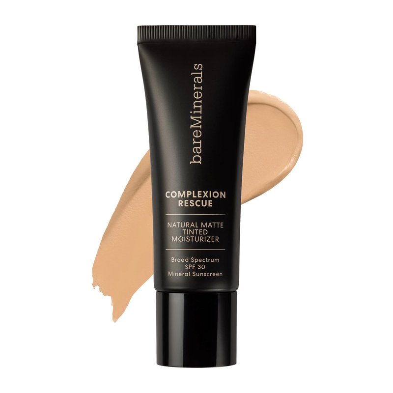 Complexion Rescue Natural Matte Tinted Moisturizer, Natural Pecan 05, Vegan, Cruelty-Free & Dermatologist-Tested