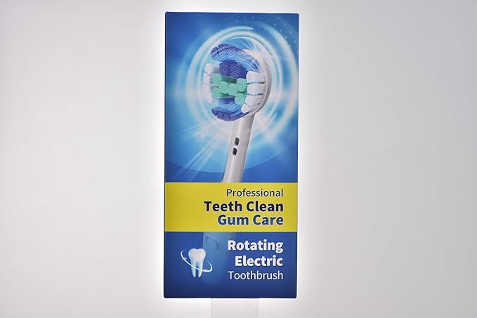 TEETHEORY Rotating Electric Toothbrush for Adults with 8 Brush Heads (2 Types), 4 Modes Deep Clean Electric Toothbrush with Rechargeable Power and 2 Min Smart Timer (1- Black, p1)