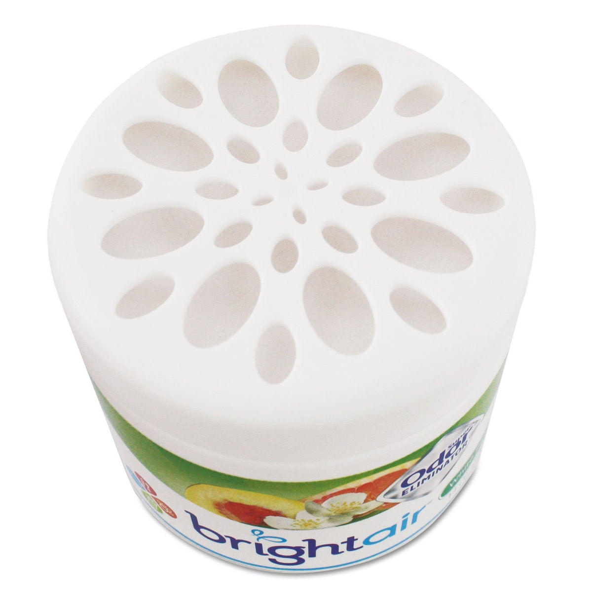 Bright Air Solid Air Freshener and Odor Eliminator, White Peach and Citrus, 14 Ounces