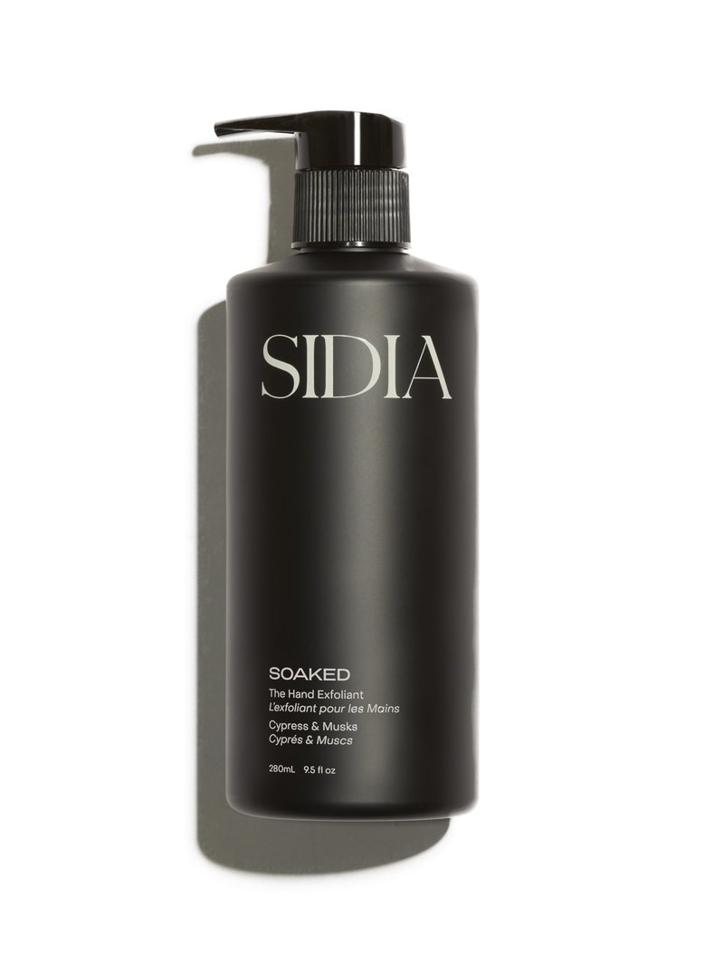 SIDIA - Soaked: The Hand Exfoliant | Cruelty-Free, Plant-Based, Clean Beauty (9.5 oz | 280 mL)