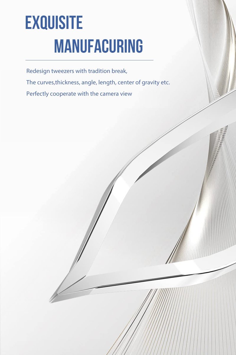 Hair Removal Tweezer with 1080p Camera, Ultimate Precision: Tweezer with Camera - Perfect for Delicate Tasks! - - Ear Hair Eyebrow Tweezer