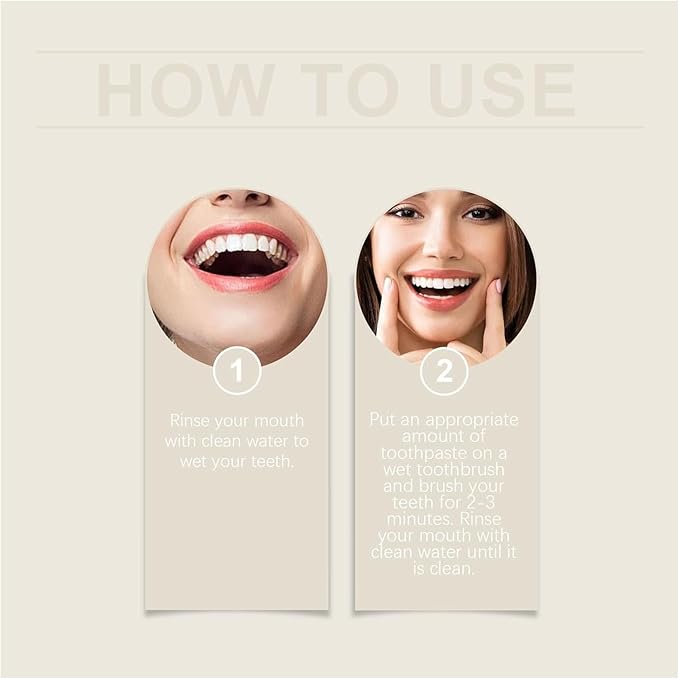 Tooth Refresh Toothpaste, Fresh Breath Whitening Formula, Natural Oral Care with Enamel Repair, Removes Coffee Tea Wine Stains, Deep Cleaning, 3.5 Oz (2 pcs)