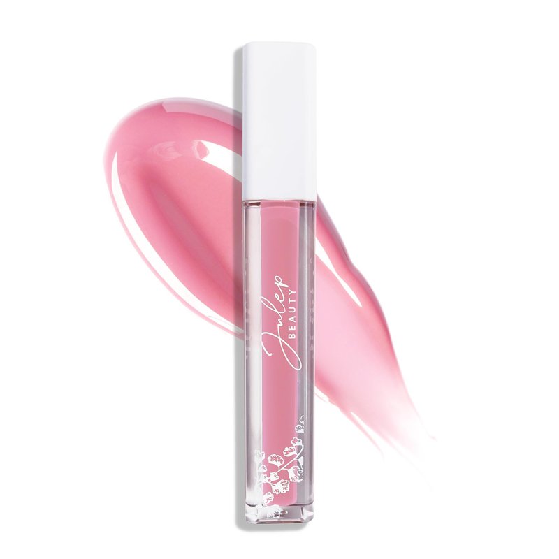 Julep So Plush Hydrating Lip Gloss – High-Shine, Non-Sticky Lip Color - Vitamin E for Soothing & Repair – Cruelty-Free, Moisturizing Gloss – Girl Crush