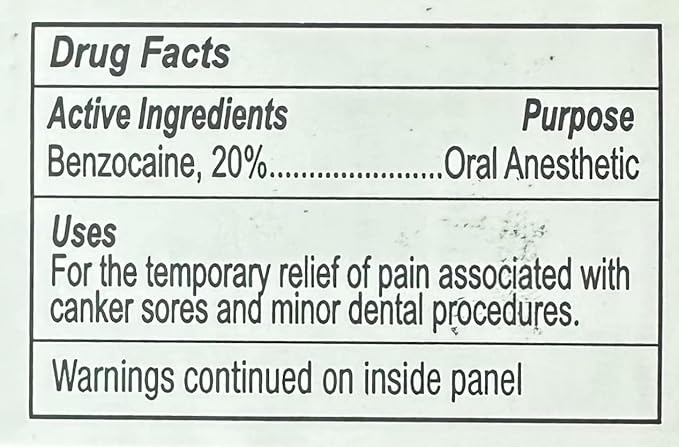 IOLITE Oral Topical Gel with Xylitol and Vitamin E - Gluten Free - Relief for Canker Soars and Dental Pains (1oz, Bubblegum)