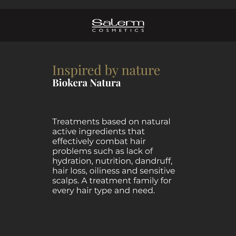 SALERM - Shampoo for White or Bleached Hair - Grapeology Biokera Natura Shampoo - 300 ml - With Grape Seed Oil - Nourishes and Hydrates Hair - Gentle Cleanse - Prevents Color Oxidation