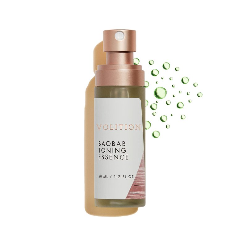Volition Beauty Baobab Toning Essence with Vitamin C + Hyaluronic Acid 50ml/1.7oz - Tones, Nourishes, Soothes