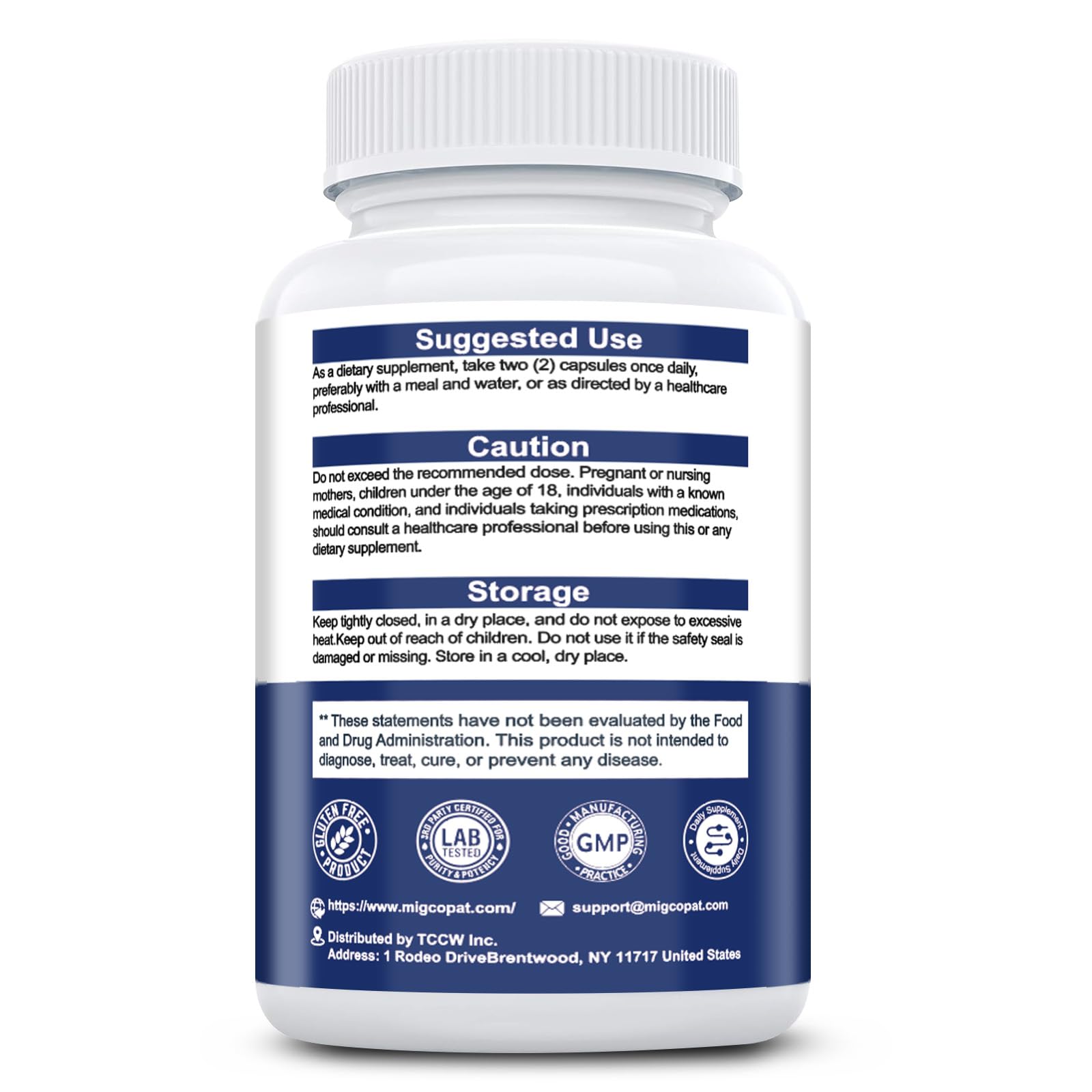 2-Pack Brain Supplements for Memory & Focus | Nootropic with Bacopa, Lion's Mane, Alpha GPC | Mental Clarity & Cognitive Support | Vitamin B6 & B12 – 240 Caps (120/Bottle)