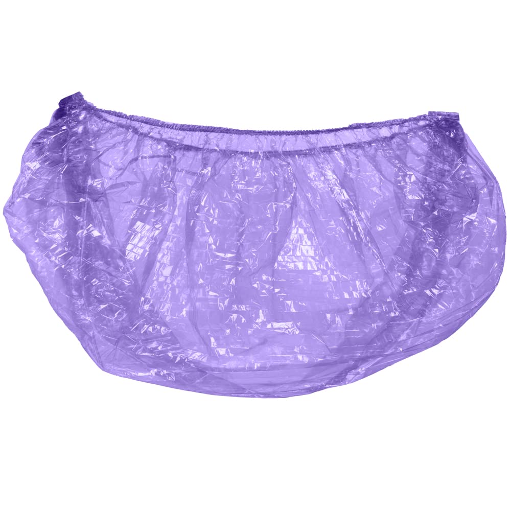 ForPro Professional Collection Spa Liners, Fit All Pedicure Spas, Disposable Pedicure Liners, Purple, 400-Count