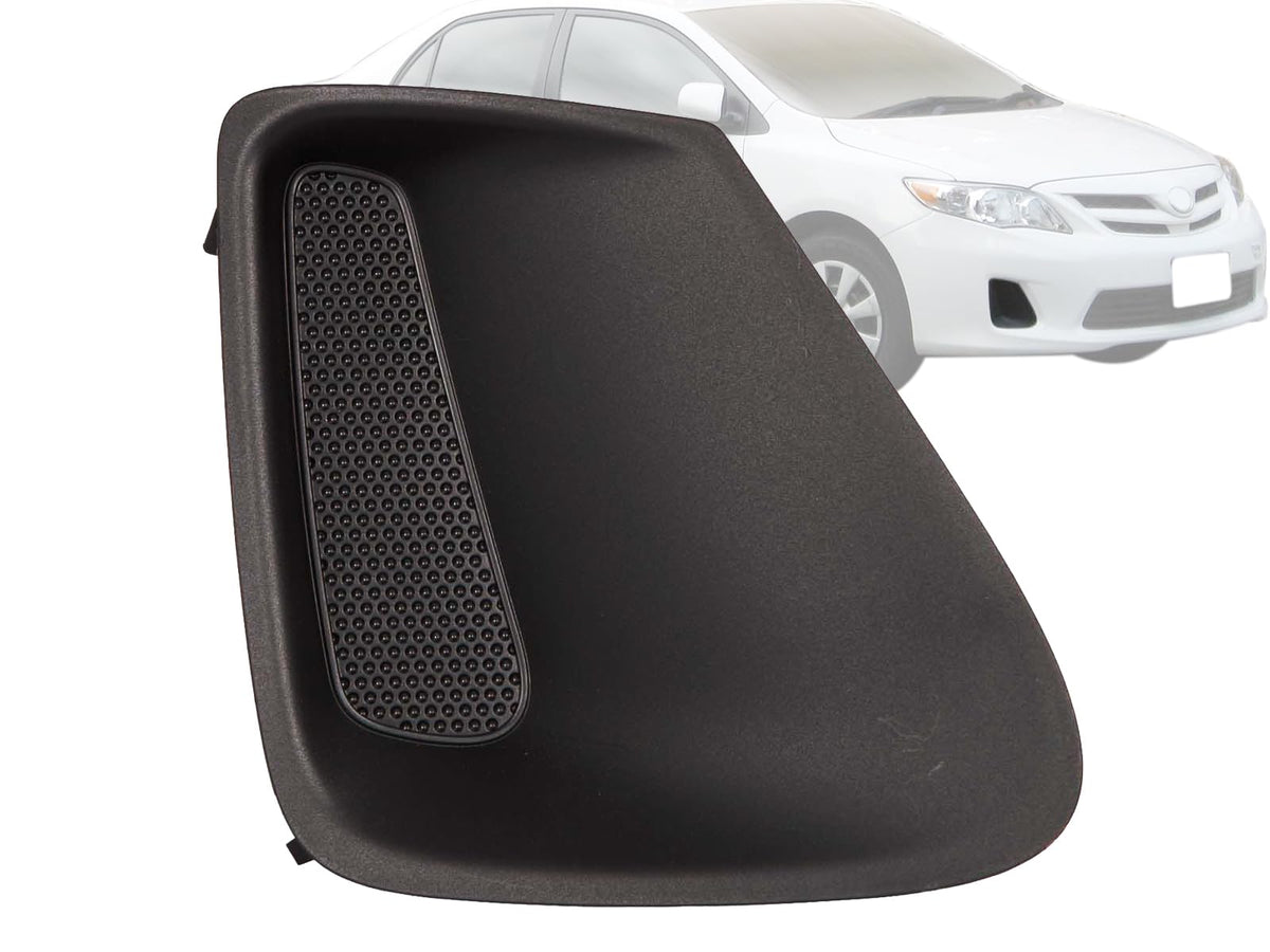 Auto Parts Avenue APA Replacement Front Fog Light Opening Cover for 2011 2012 2013 Corolla Passenger Right Side TO1039141 814810