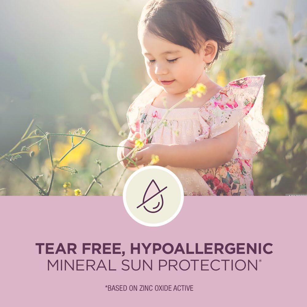 Coppertone Pure and Simple Baby Mineral Sunscreen Lotion SPF 50 (6 Fl Oz) + Baby Sunscreen Stick SPF 50 (0.49 Oz), Hypoallergenic and Fragrance Free
