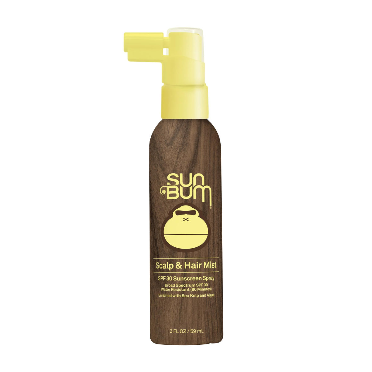 Sun Bum Original SPF 30 Sunscreen Scalp and Hair Mist 2 OZ Blonde Formula Hair Lightener 4 oz Spray Bottle Blonde Hair Types Bundle