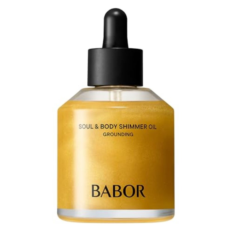 BABOR Soul & Body Shimmer Oil with Vitamin F for Supple and Smooth Skin, Fatty Acids & Plant Oils for Nourished Skin with Radiant Effect, 3.38 fl oz