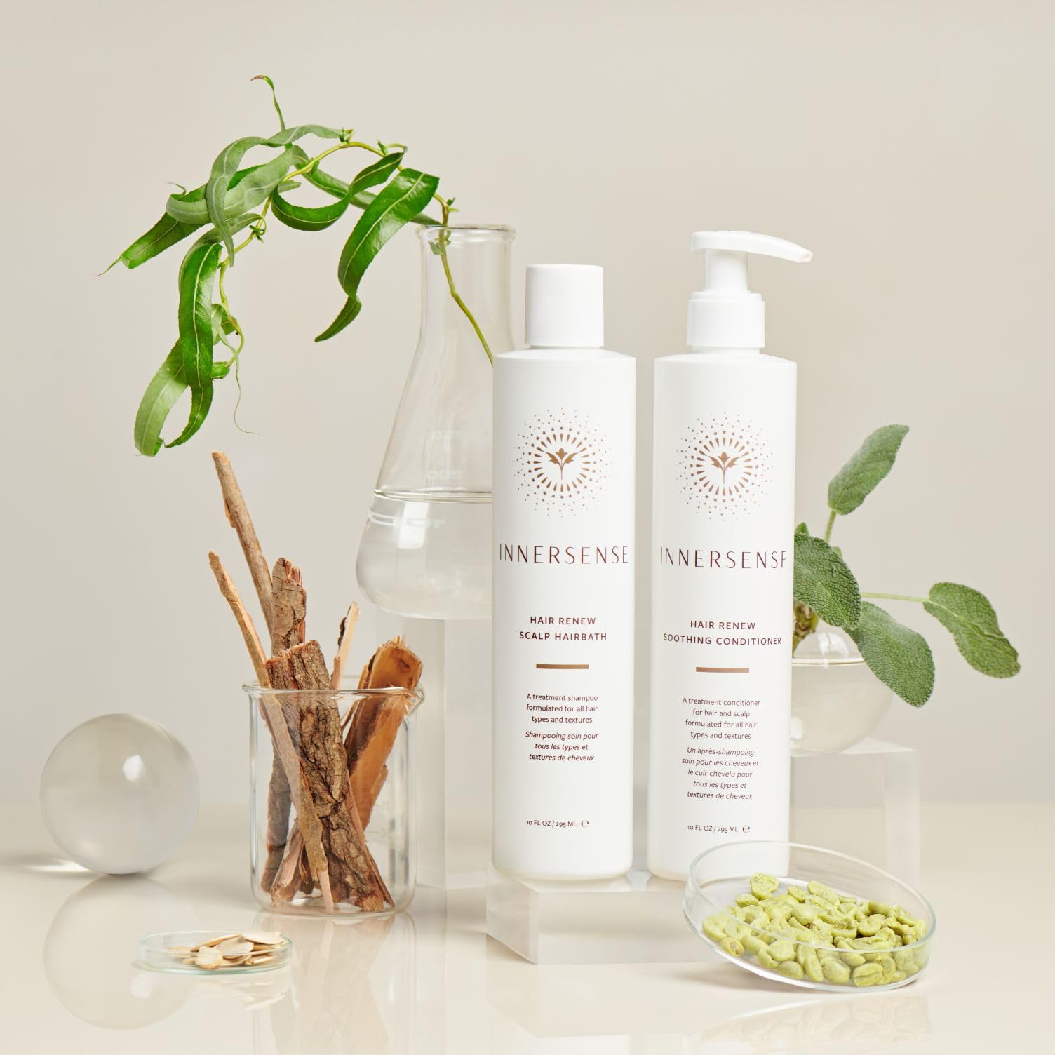 INNERSENSE Organic Beauty - Hair Renew Soothing Conditioner (10oz)