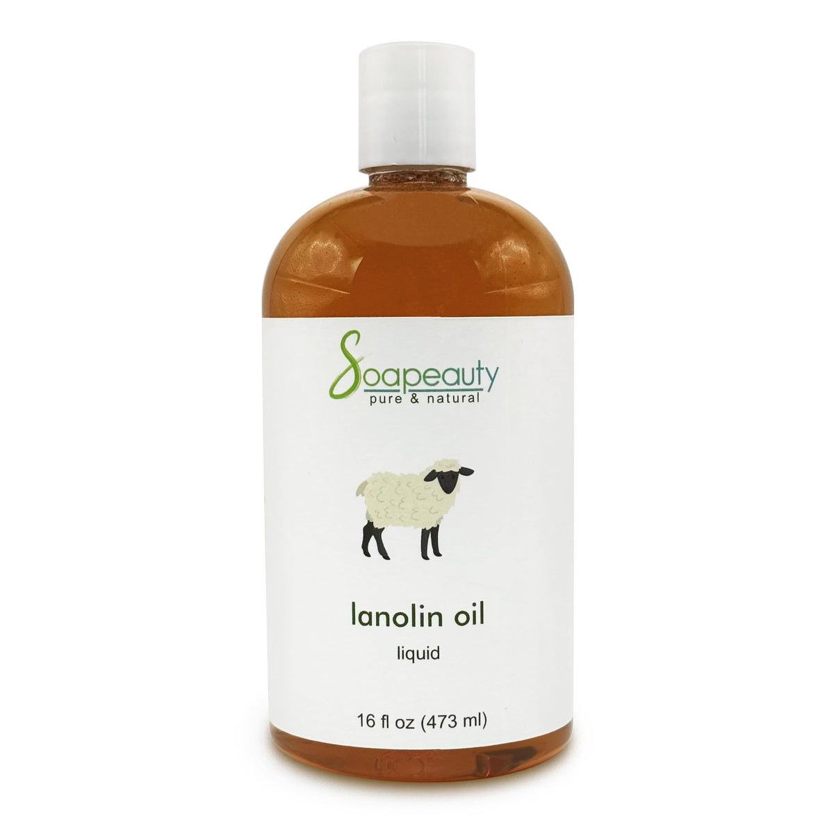 Lanolin Oil 100% Natural Moisturizing Carrier Oil Skin Hair 16 fl oz