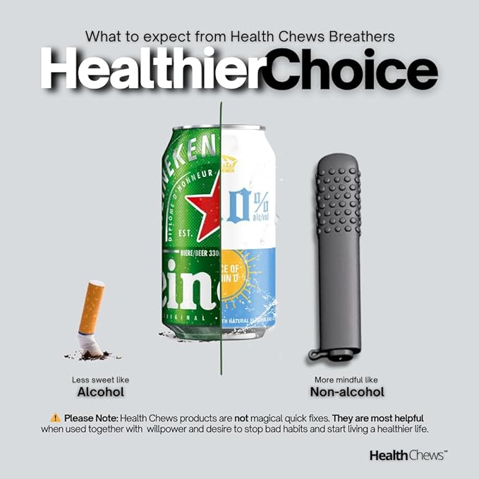 Premium Flavored Air Smokeless Inhaler Stick – Mint Aroma, Reusable Vapor-Free Breathing Aid for Smoking Cessation