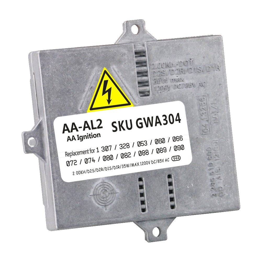 HID Xenon Ballast - Control Unit Module - Replaces 307 329 053, 307 329 074, 307329072 - Compatible with BMW, Mercedes-Benz & Au