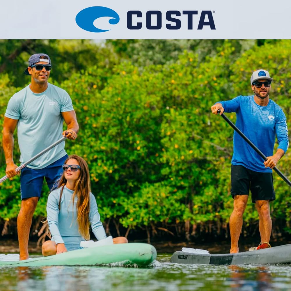 Costa Del Mar Sunglasses and Glasses Strap, Costa C-Line Adjustable Retainer, Black, 20in