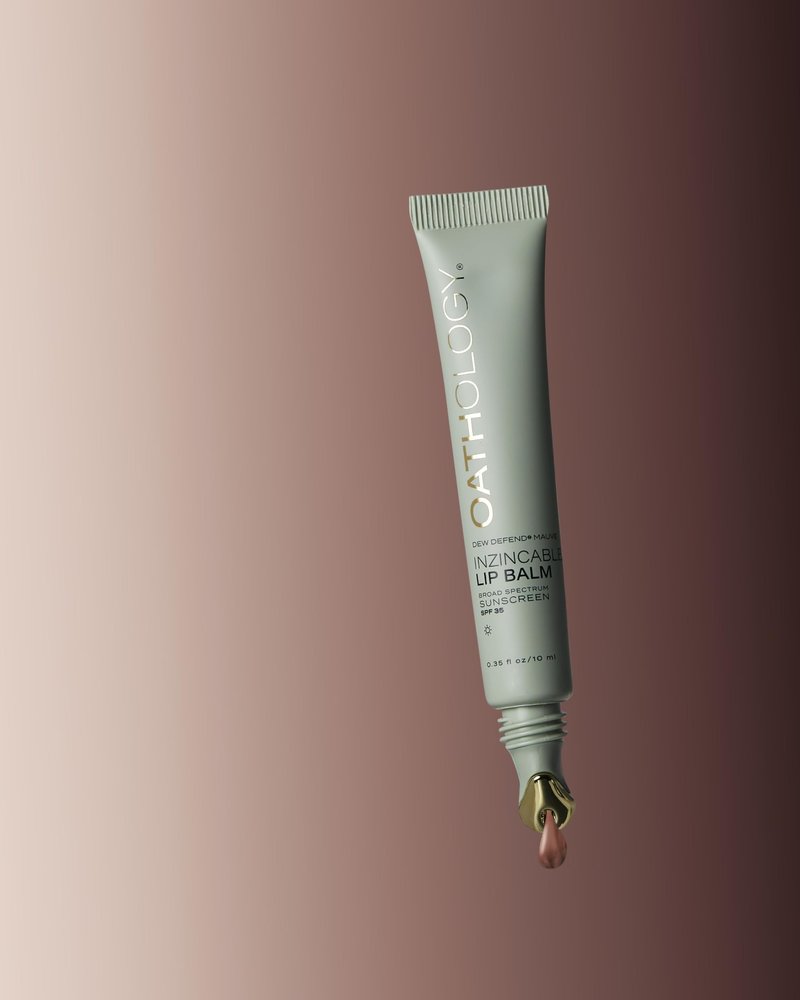 Oathology Inzincable® Mineral Lip Balm, SPF 35, 10mL, Dermatologist crafted skincare