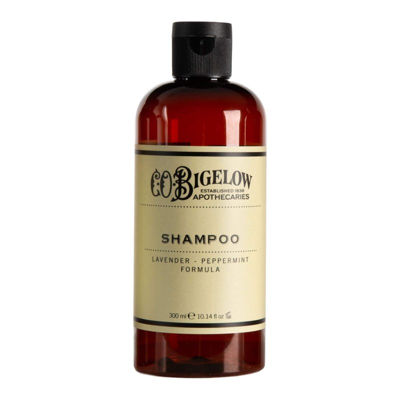 C.O. Bigelow Lavender Peppermint Shampoo, Sulfate Free Shampoo, Hair Wash with Lavender & Peppermint Essential Oils, 10.4 Fl Oz