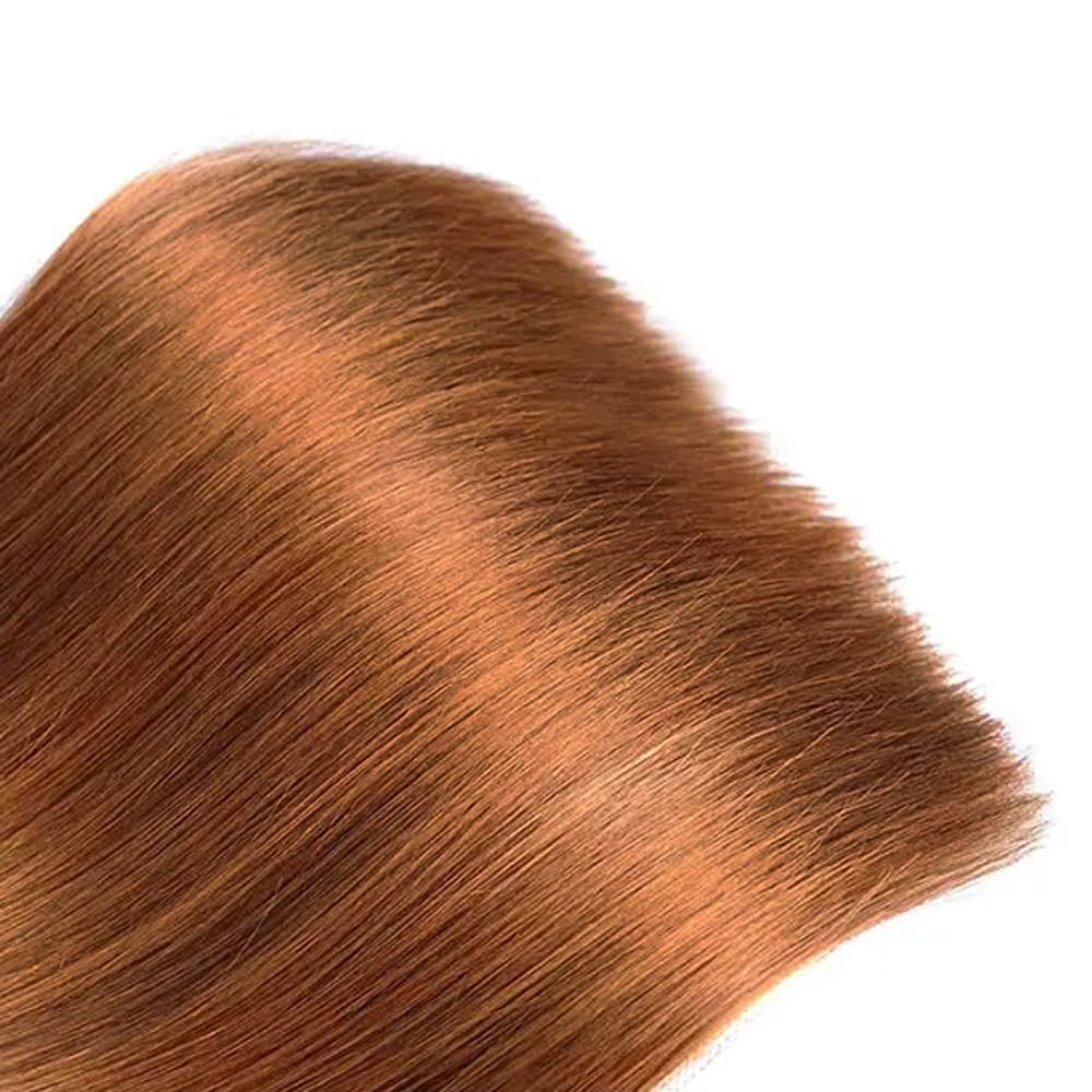 #30 Brown Bundles Human Hair Straight Bundles 12 12 12 Inch 3 Bundle Unprocessed Brazilian Virgin Hair Light Brown Straight Human Hair Extensions For Black Women