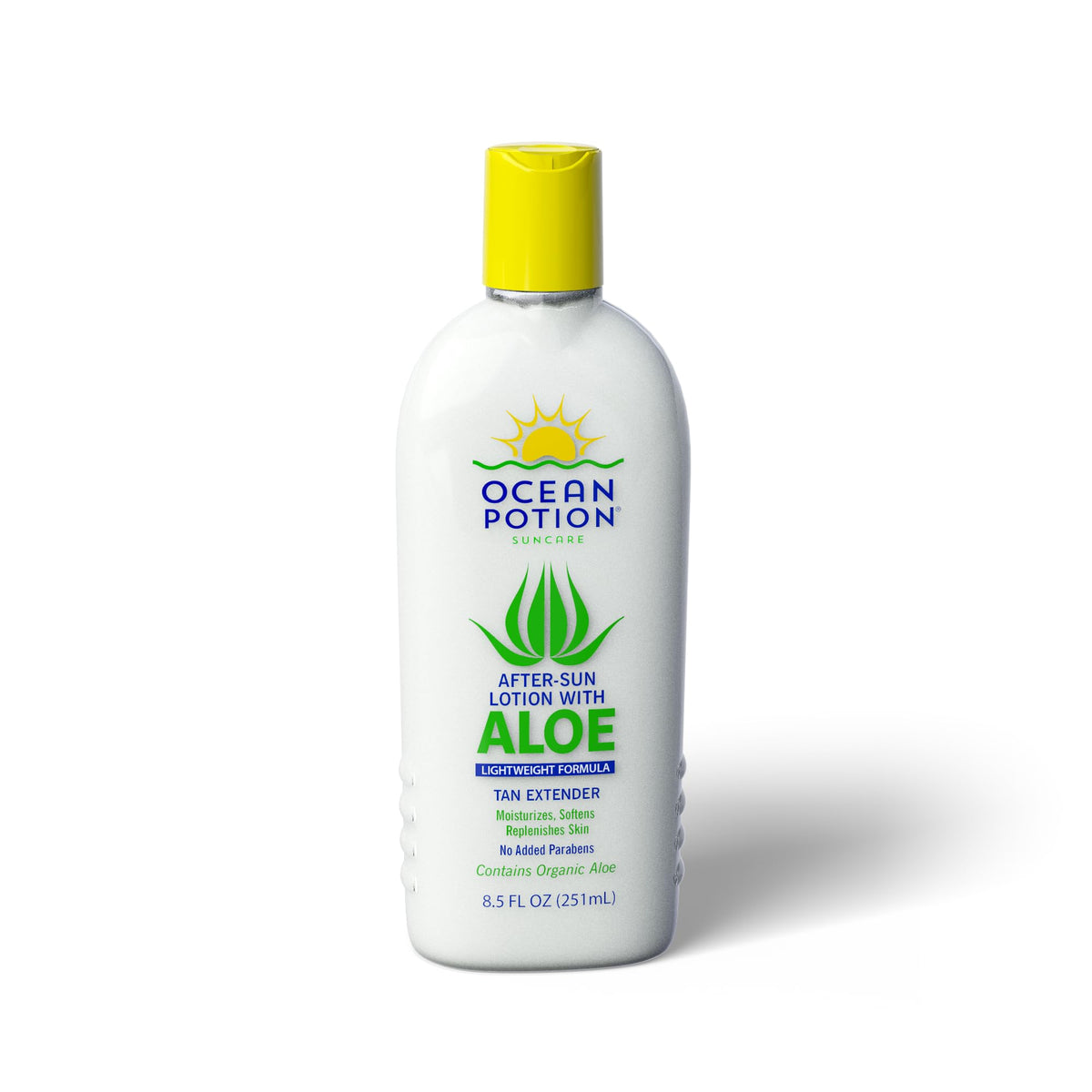 Ocean Potion After Sun Lotion with Aloe Vera, Hydrating Moisturizing Body Lotion for Dry Skin, Lightweight Aloe Vera Lotion with Vitamin E, Paraben-Free After Sun Care, 8.5 oz