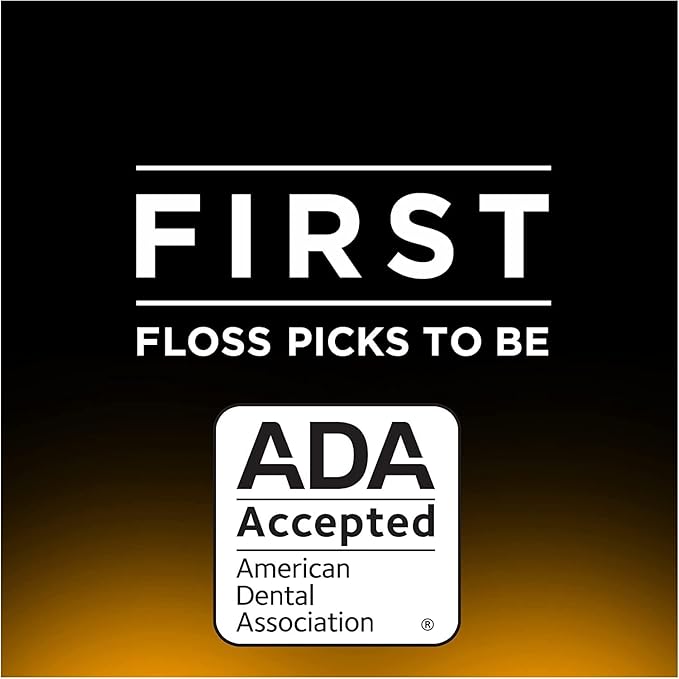 DenTek Triple Clean Advanced Clean Floss Picks, No Break & No Shred Floss, 20 Count (Pack of 8)