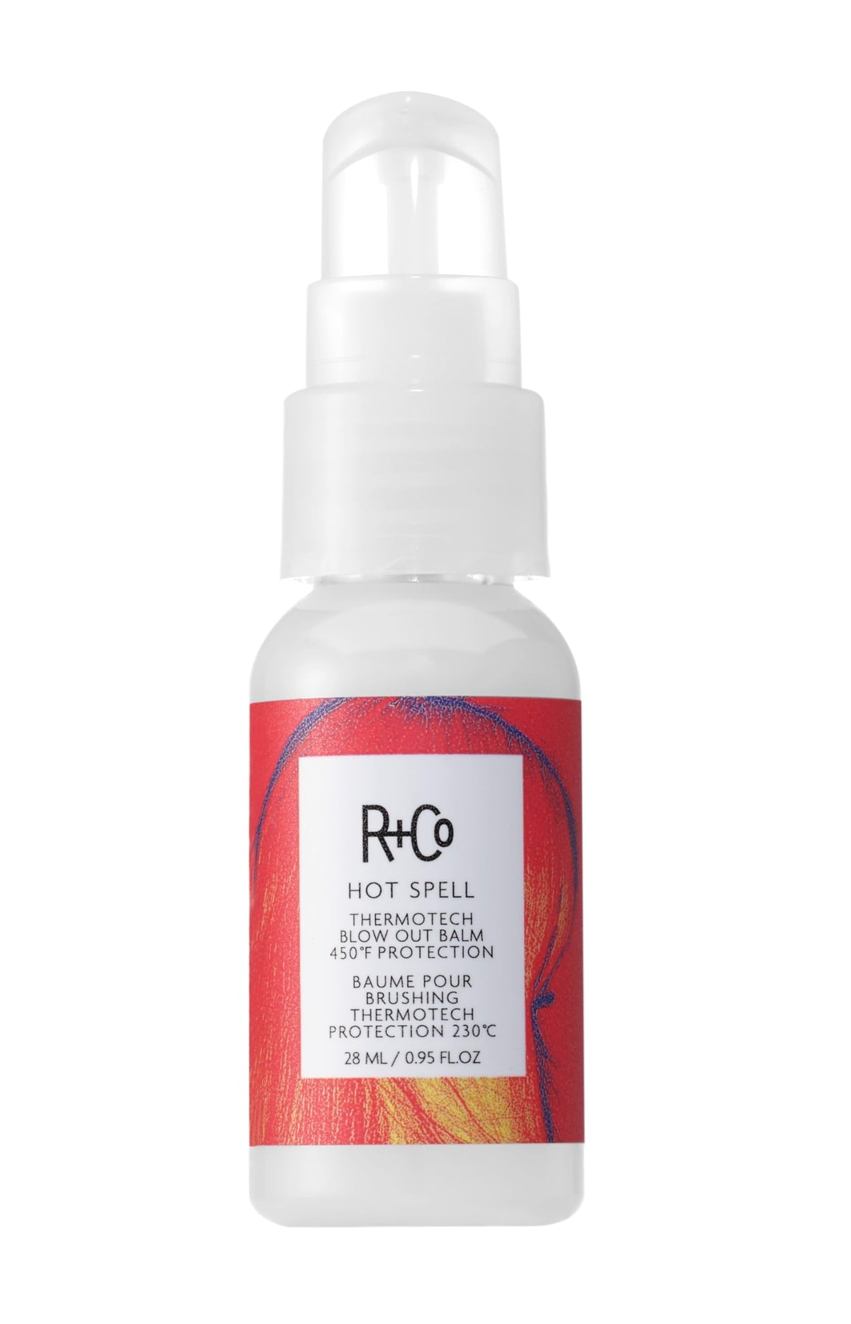 R+Co Hot Spell Thermotech Blowout Balm Deluxe | 450* F Protection, Provides Frizz Protection + Long Lasting Style | Vegan + Cruelty-Free | 1 Oz