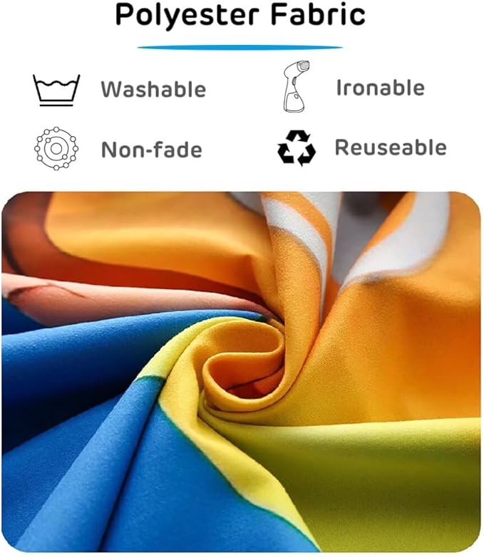 BELECO 12x8ft Fabric Custom Backdrop with Picture Logo Text Customize Your Design Personalized Background Customized Backdrop Banner for Party Decor Birthday Wedding Festival Photoshoot Home Decor