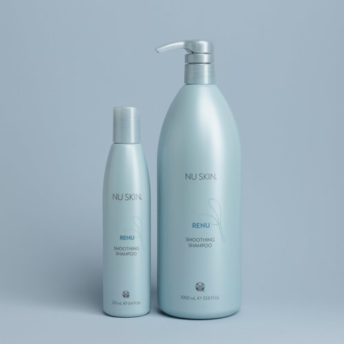 Nu Skin ReNu Smoothing Shampoo - Sulfate-Free | Color Safe | Paraben-Free Shampoo for Dry Hair and Frizz Control | Enriched with Panthenol for Soft Hair | Self Care Hair Products | 33.8 fl.oz. |