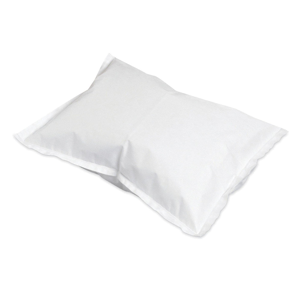 McKesson Disposable Pillow Case Covers [400 Count] Bulk Pillowcase, Single-Use for Medical Hospital Travel, Standard Size, White, 21 in x 30 in