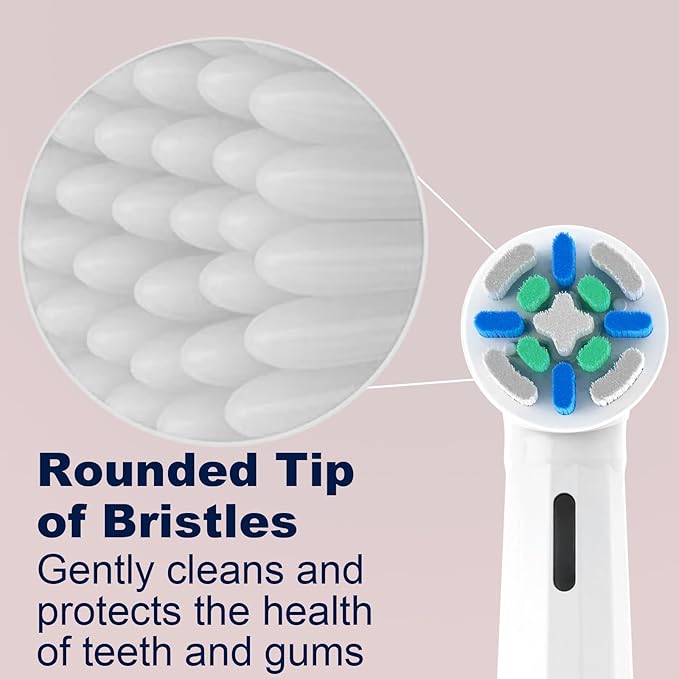 iO Replacement Heads Compatible with Oral B iO 2/3/4/5/6/7/8/9/10/Deep Clean Series Electric Toothbrush, Brush Heads Compatible with Oral B iO with Medium Bristles Care Your Teeth (12 White)