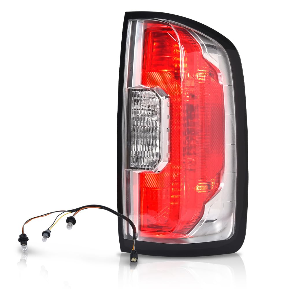 G-PLUS Tail Light Assembly Fit GMC Canyon 2015-2022 Rear Lamp (Submodel:Terrain,Denali,Base,SL,SLE,SLT,AT4,Elevation,Elevation S