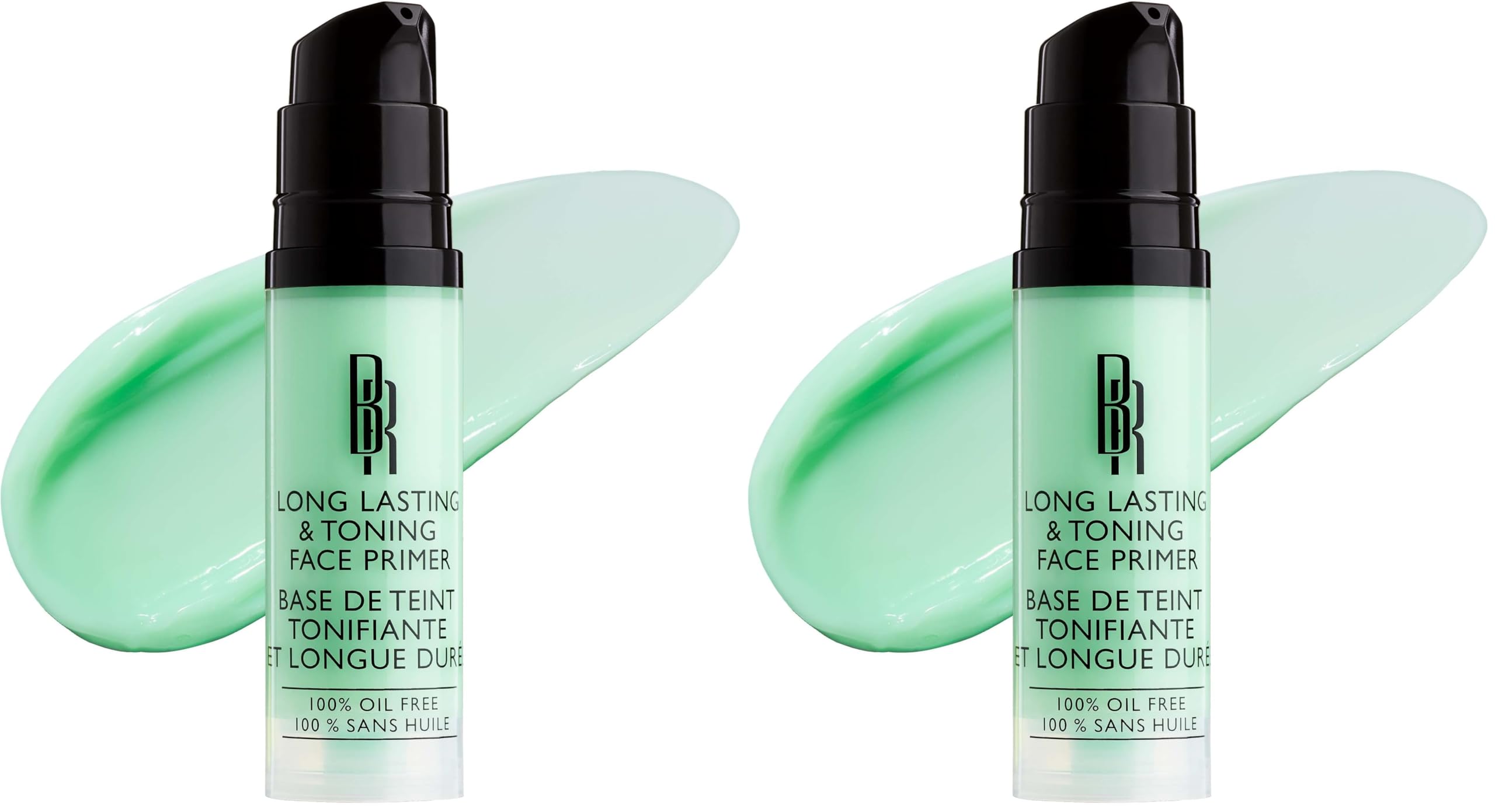 Black Radiance, Face Primer Lightweight Brightening, Long Lasting & Toning, 0.5 Fl Oz (Pack of 2)