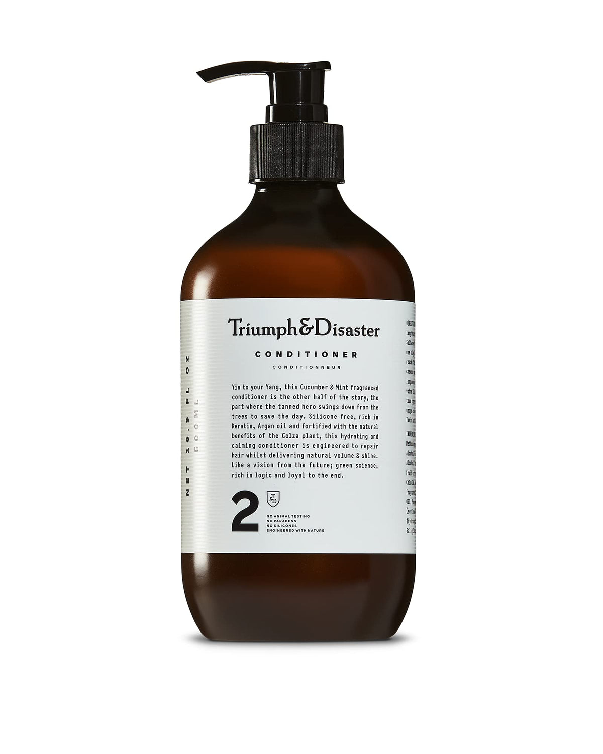 TRIUMPH & DISASTER | Conditioner, Moisturizing, Hydrating & Detangling Hair Conditioner with Keratin for Dry, Damaged Hair for Men & Women, 19.22 fl oz