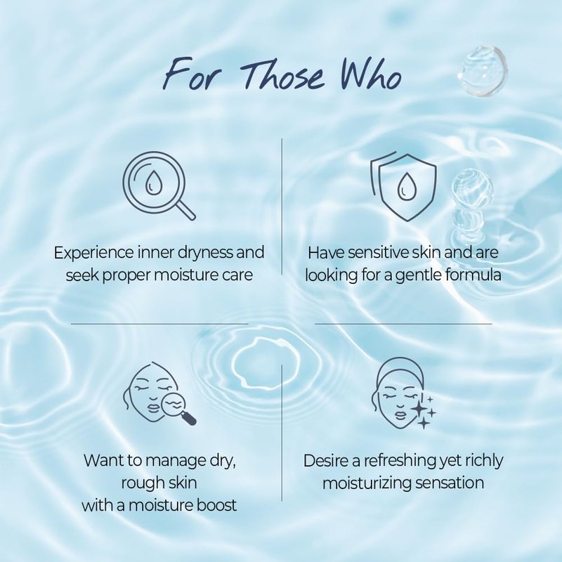 Klavuu BLUE PEARLSATION 8 Hydra Marine Ampoule - Enriched with Hyaluronic Acid for Dual-Layered Skin Hydration & Panthenol Nourishment - Ideal for Sensitive Skin Types – 1.69 floz