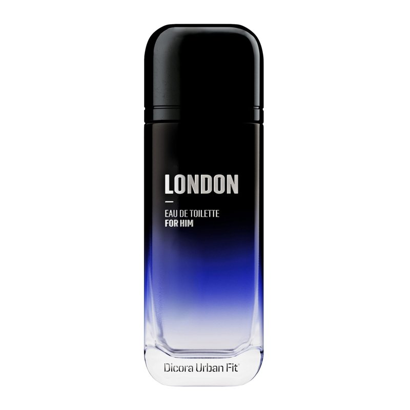 Dicora Urban Fit London Cologne for Men - Notes of Grapefruit, Sea Notes, Lavender, Laurel Leaves, White Moss, and Grey Amber - 5.07 oz EDT Spray