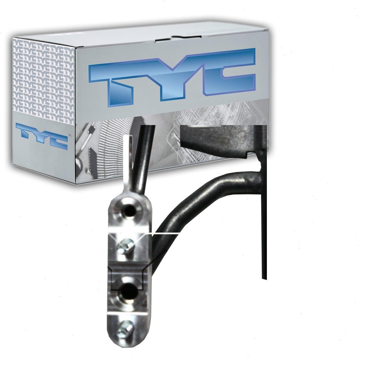 TYC 3786 Condenser Assembly Compatible with 2010-2012 Ford Fusion
