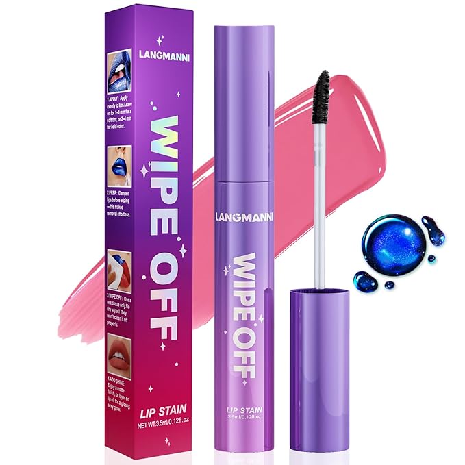 Jolilab Lip Stain Masque,Wipe Off Lip Tint,Waterproof,Transfer proof,Highly Pigmented,Ultra Long Lasting Lip Stain Peel off Makeup With Matte finish for All-day Wear.(#06 MUTED BRICK)