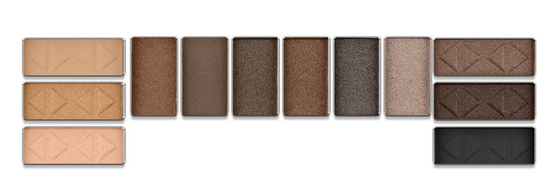 L.A. COLORS Day To Night 12 Color Eyeshadow Palette, Daylight, 0.28 Oz (Pack of 4)