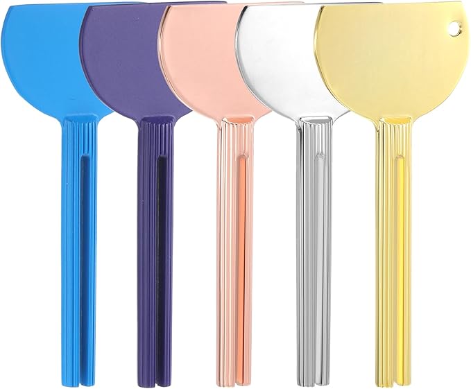 5Pcs Toothpaste Squeezer, Tube Squeezer, Metal Tube Presser Tubes Roller Tubes Wringer Keys Dispenser, Roller Dispenser Wringer Tools for Toothpaste Cosmetic Oil Cream Paint Squeezers