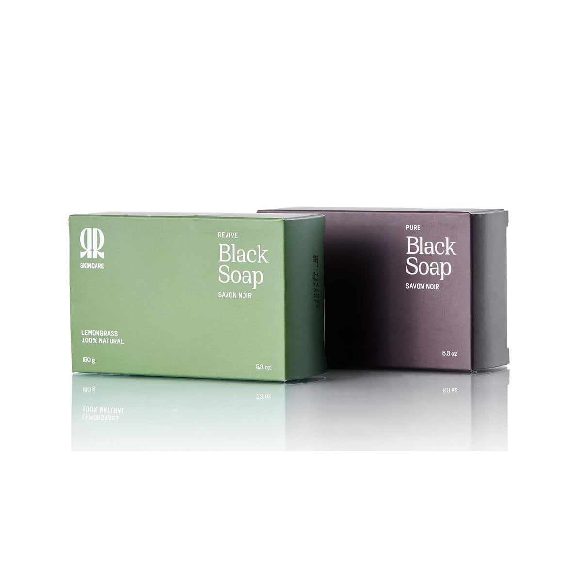 R&R Skincare Revive Black Soap Bar – African Black Soap for Face & Body – Handcrafted with Shea Butter & Palm Kernel Oil – Deep Cleansing & Moisturizing – Gentle for All Skin Types