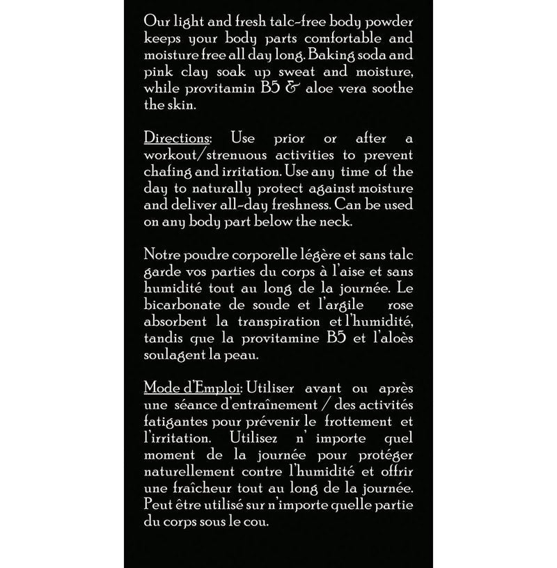 Brickell Men's Products Stay Fresh Body Powder for Men, Talc-Free, Absorbs Sweat, Keeps Skin Dry, with Aloe, Pro-Vitamin B5, and Corn Starch, 5 oz, Scented