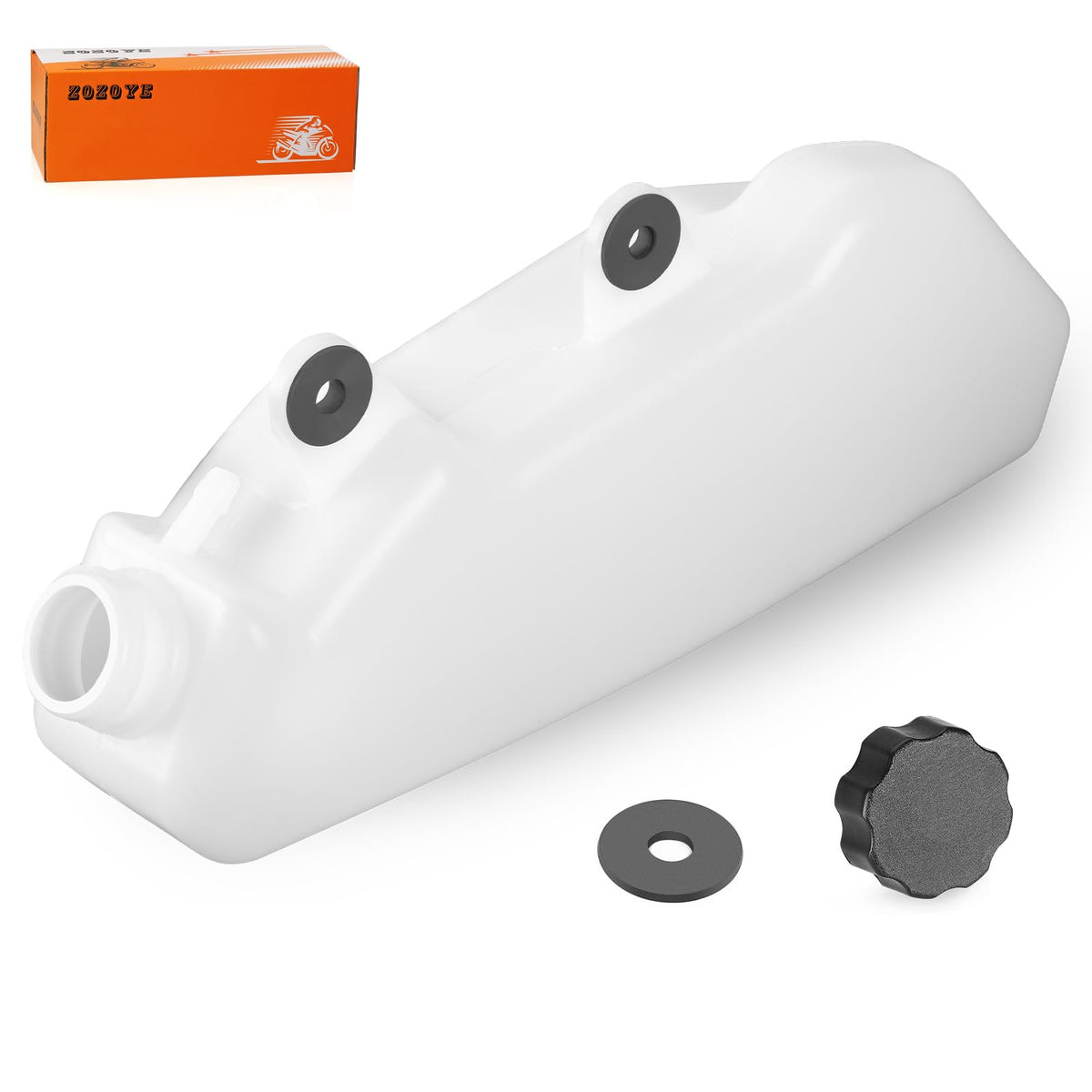 Coolant Overflow Recovery Tank & Cap For Yamaha Wr250F Wr400F Wr426F Wr450F Rhino 450 Rhino 660 Yxr45F Yxr66F 1999-2009 5Gs-2187