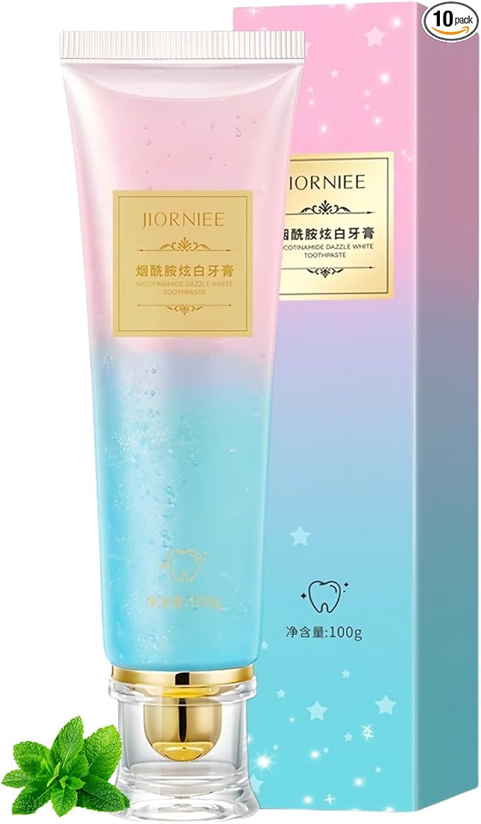 Niacinamide Whitening Toothpaste,Remove Tooth Stains,Improves Gum Health Fresh Breath 3.53 oz/ 100g (1)