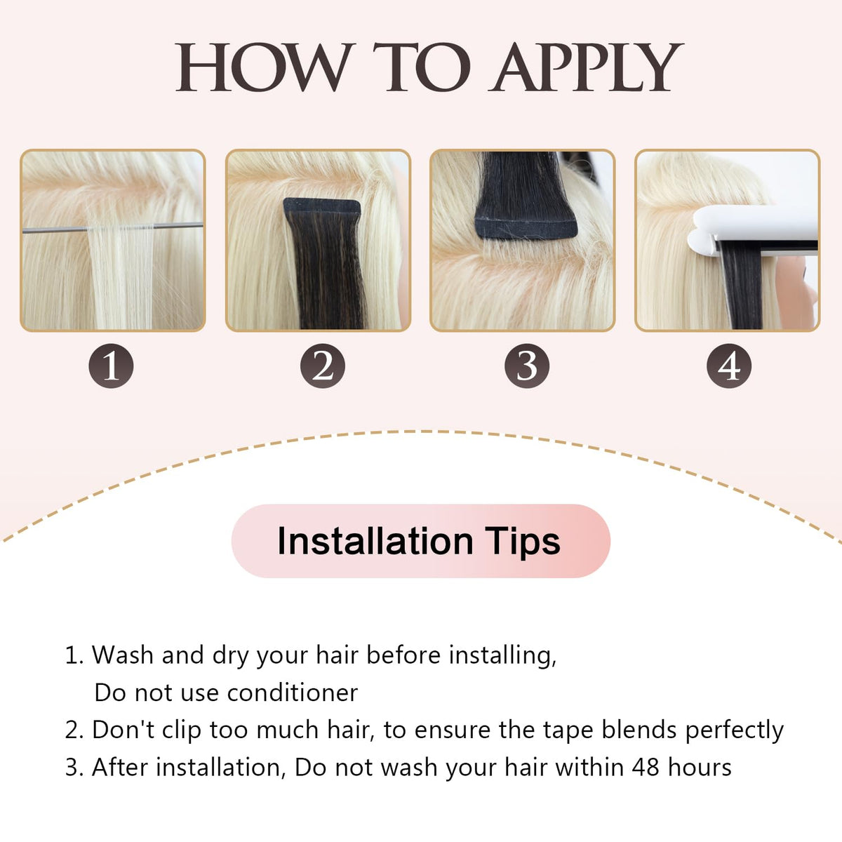 AGMITY Hair Extensions Tape in 100% Real Human Hair #30 Light Brown 16 inches 20pcs 40g/pack Invisible Thick Hair Extensions Tape in Real Human Hair(16 inches #30 Light Brown)