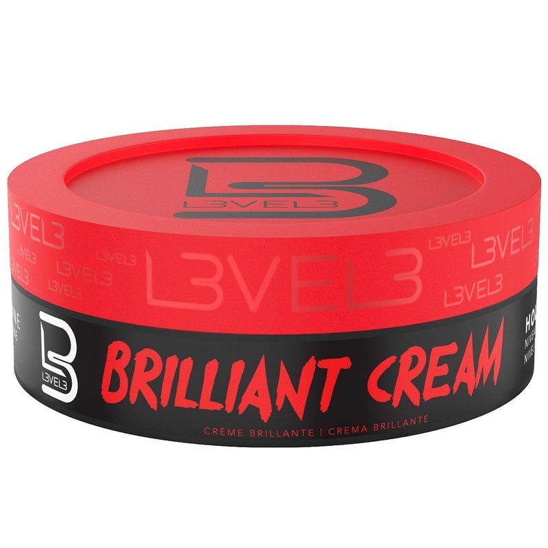 L3 Level 3 Brilliant Cream - Improves Texture and Shine - Delivers a Natural Look and Hydrates Hair (3 Pack)