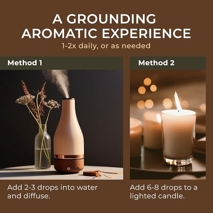 Gya Labs Roman Chamomile Essential Oil - 0.34 Fl Oz - for Hair, Skin, Diffuser, Aromatherapy & DIY Candle Making Scent
