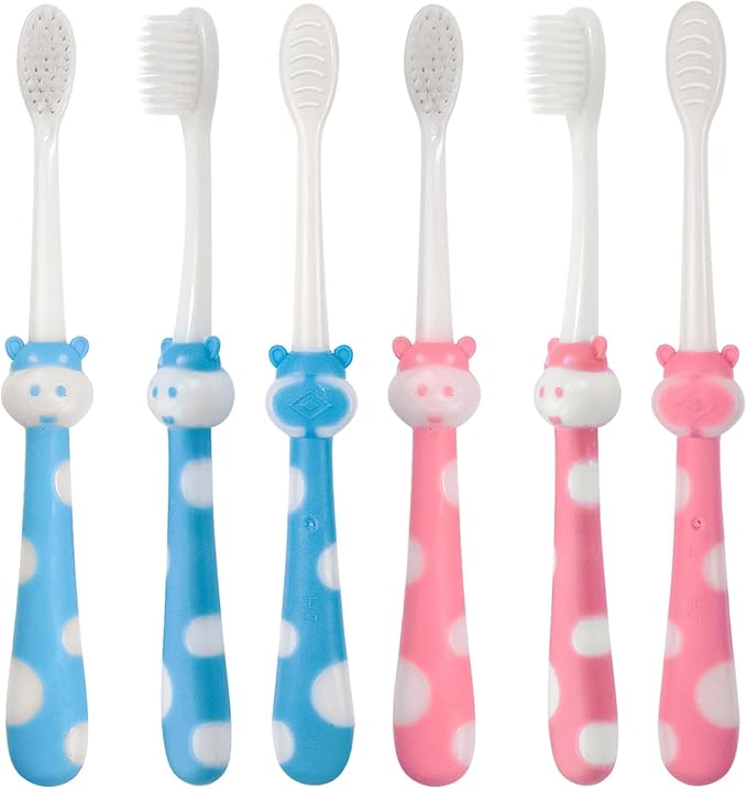 50pcs Toddler Toothbrush Set, Kids Manual Toothbrushes, Soft Bristles, Age 2+ Children, Individually Wrapped