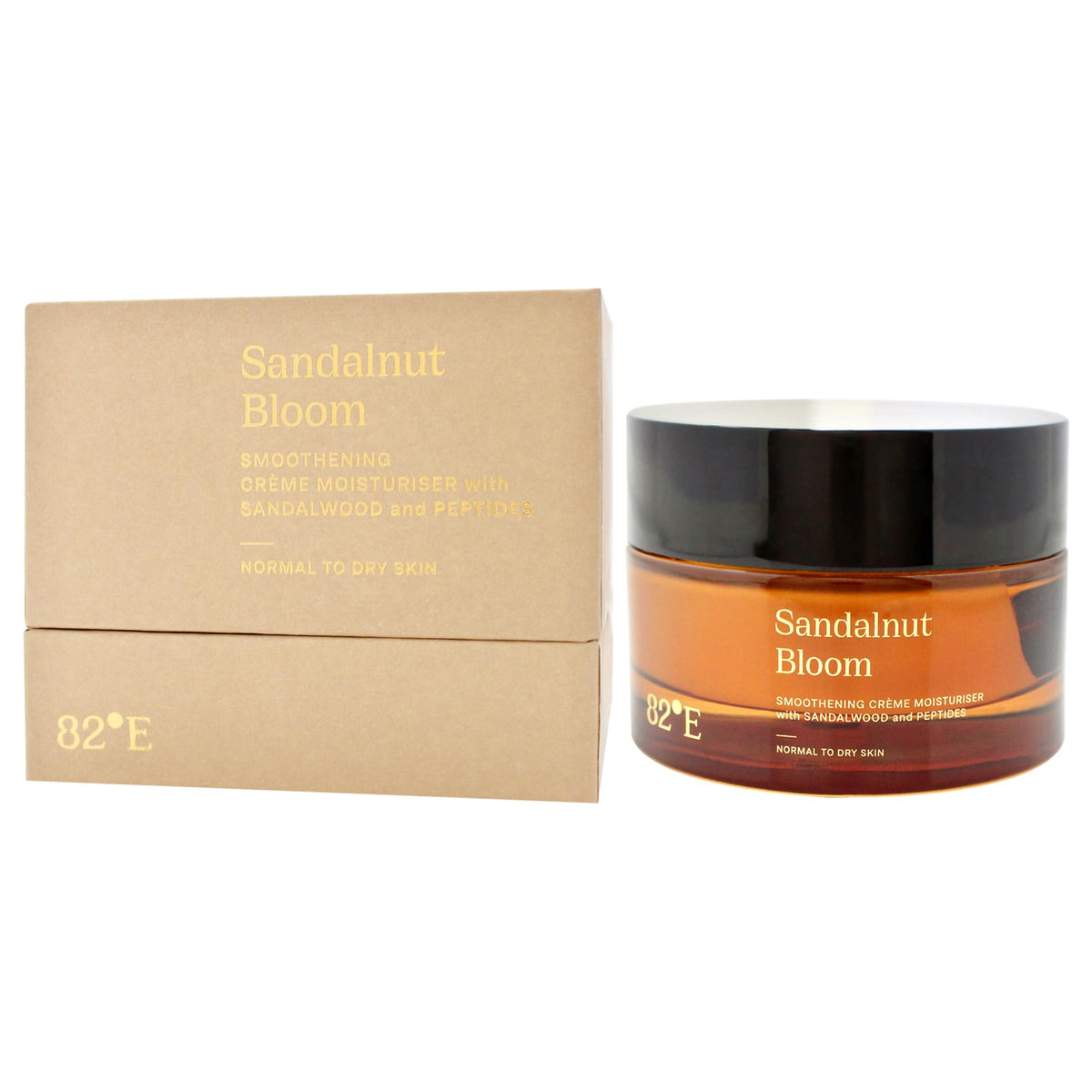 82E Sandalnut Bloom Smoothening Creme Moisturiser for Women - 1.7 oz Moisturizer